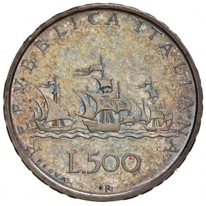 REPUBBLICA ITALIANA (1946-) 500 Lire 1957 Proof - Luppi...