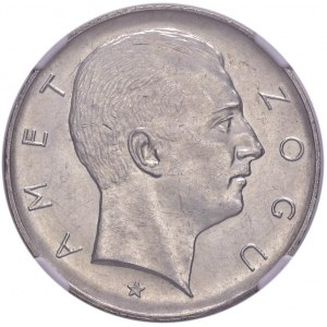 ALBANIA Zogu (1928-1939) 5 Franga 1926 Stella sotto la …