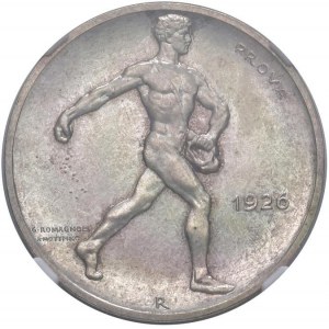 ALBANIA Zogu (1925-1939) 2 Franga 1926 R Prova - Nomism…