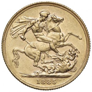 AUSTRALIA Victoria (1837-1901) Sterling 1885 S - KM 7 A...