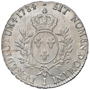 FRANCIA Luigi XVI (1774-1792) Ecu 1784 I - KM 564; Gad.…