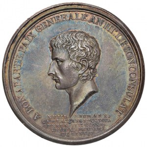 Medaglia 1801 Conclusione dei preliminari di pace tra F…