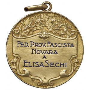 MEDAGLIE FASCISTE Medaglia premio A. IX della Federazio…