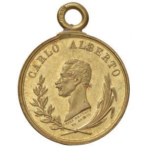 SAVOIA. Carlo Alberto (1831-1849) Medaglietta coniata i…