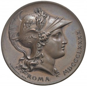 ROME. während Umberto I (1878-1900) Medaille geprägt 18...
