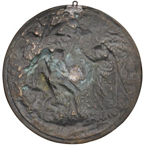 GERMANIA. Medaglia artistica da fusione uniface di mas…