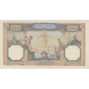 FRANCE 1000 Francs Ceres e Mercury 26-01-1939 - Pick #9…
