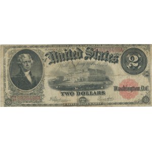 USA 2 dollari Jefferson 1917 - Pick #188…