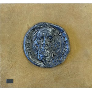 Costantino Affer (1906-1987) Bassorilievo in lega di me…