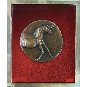 Bruno Cassinari (1912-1992) Medaglia scultura in lamina…