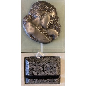 Emilio Greco (1913-1995) Bassorilievo in argento 999 ma…