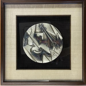 Umberto Mastroianni (1910-1998) Bassorilievo tondo in a…