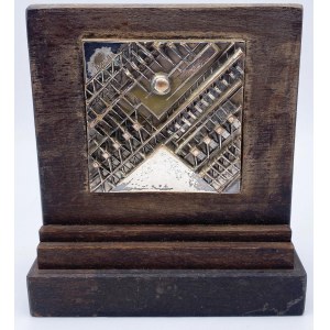 Arnaldo Pomodoro (1926- ) Medaglia-Scultura posta su ba…