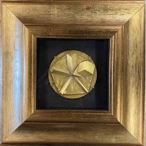 Giò Pomodoro (1930-2002) Medaglia 1989 montata a quadre…
