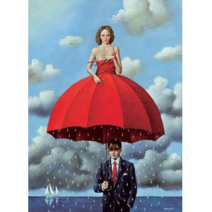 Rafał Olbiński (ur. 1943), Red umbrella