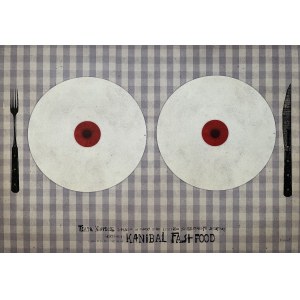 proj. Ryszard KAJA (1962-2019), Kanibal Fast Food, 2011