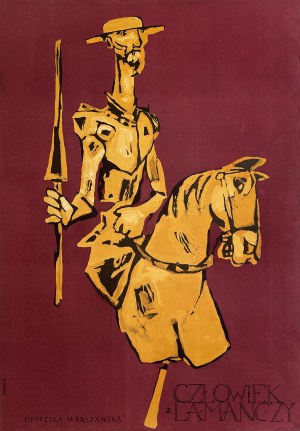 proj. Otto AXER (1906-1983), Man of La Mancha, 1971