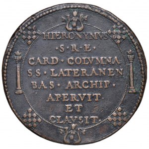 Innozenz X. (1644-1655) Medaille A. VII 1650 Eröffnung und...