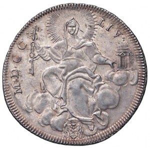 Benedetto XIV (1740-1758) Mezzo scudo 1754 A. XIV - Mun...