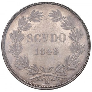 Pio IX (1846-1878) Scudo 1848 A. II - Nomisma 647 AG Si...