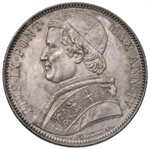 Pio IX (1846-1878) Scudo 1850 A. IV - Nomisma 649 AG (g...