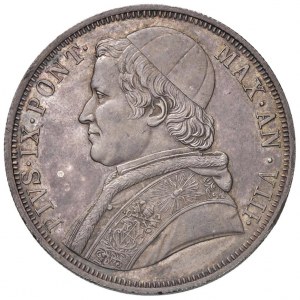 Pio IX (1846-1878) Scudo 1853 A. VIII - Nomisma 651 AG ...
