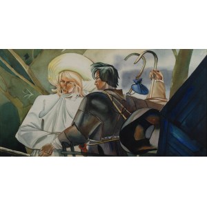 Zofia STRYJEŃSKA (1891-1976), Wanderers cca 1935
