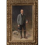 Zygmunt AJDUKIEWICZ (1861-1917), Portret pana von Rittera, 1900