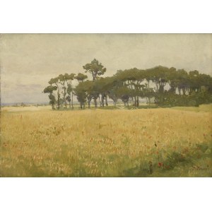 Iwan TRUSZ (1869-1941), Pejzaż z piniami