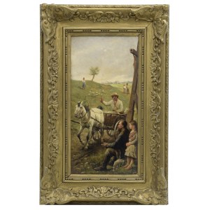 Zygmunt AJDUKIEWICZ (1861-1917), Na drodze, 1885