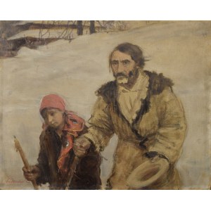 Teodor AXENTOWICZ (1859-1938), V deň blesku