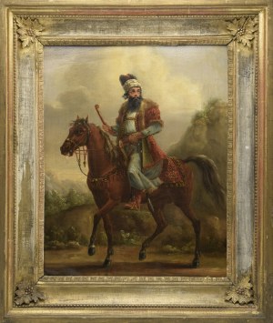 Aleksander ORŁOWSKI (1777-1832) - krąg, Jeździec na koniu