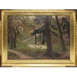 Ludwik MISKY (1884-1938), Pasterka kóz [Motyw z Żelaznej Wody]