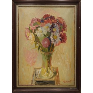 Maurice (BLUMENKRANC) BLOND (1899-1974), Bouquet of flowers in a vase, 1960