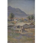 Tadeusz MICHROWSKI (ok. 1885-1944), Pejzaż orientalny, 1937