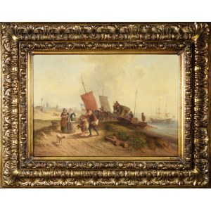 Edmund DITTMANN (czynny 1856-1876), Scena rodzajowa