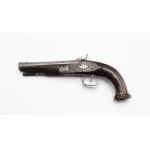 Pistolet kapiszonowy, przezbrojony ze skałkowego