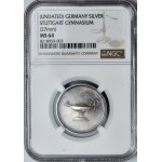 Niemcy, Medal Szkolny Królewskiego Gimnazjum w Stuttgarcie XIX/XXw (27mm)