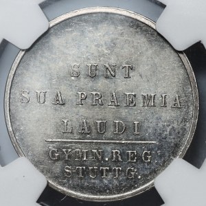 Germany, School Medal of the Royal Grammar School in Stuttgart XIX/XXw (23mm)
