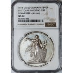 Niemcy, Medal Festiwalu strzeleckiego w Stuttgarcie 1875 (41mm)