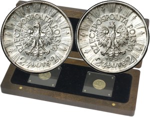 2 gold 1936 and 1934 Pilsudski, RARE