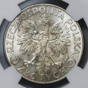 5 Gold 1934, Head of a Woman