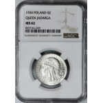 5 złotych 1934, Głowa Kobiety