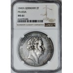 Niemcy, Prusy, Fryderyk Wilhelm III, 2 talary 1840 A, Berlin