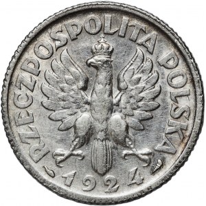1 złoty 1924, Kobieta i kłosy, Paryż
