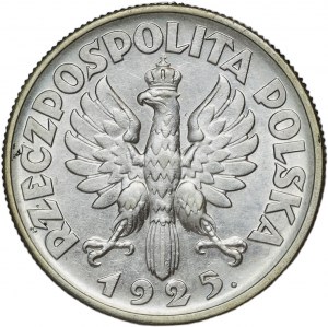 2 gold 1925 with dot, Woman and ears, London