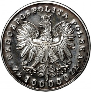 100000 Gold 1990, Tadeusz Kosciuszko, Small Triptych