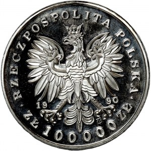 100000 złotych 1990, Piłsudski, Mały Tryptyk