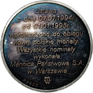 Medal Złotogrosz 1994, Warszawa