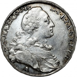 Germany, Bavaria, Maximilian III Joseph, thaler 1771 A, Munich